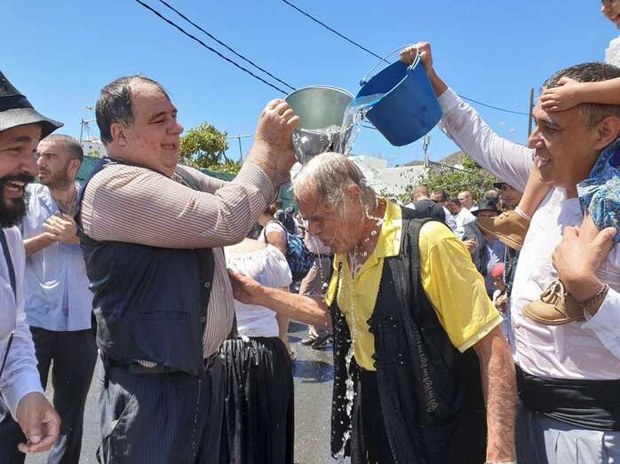 Imagen de la Traída Infantil del pasado año (Foto TA)